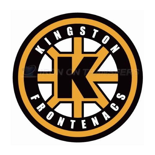 Kingston Frontenacs Iron-on Stickers (Heat Transfers)NO.7327